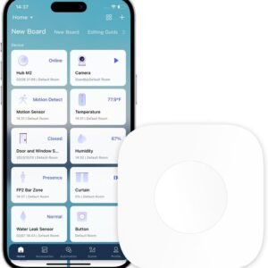 Aqara Zigbee Wireless Mini Switch,Compatible with Apple HomeKit,Google Home,Alexa,Requires Aqara Hub,Versatile 3-Way Control Button for Smart Home Devices,Works with IFTTT