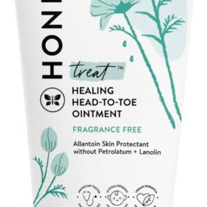 The Honest Company Head to Toe Multi-Purpose Healing Ointment | Safe for Sensitive Skin | Hypoallergenic, Fragrance Free, Vegan | 5 oz