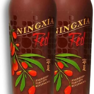 Young Living NingXia Red Antioxidant Drink | 25.35 fl oz | Superfruit Supplement with Wolfberry, Blueberry, Pomegranate, Orange, Lemon & Yuzu Essential Oils | 2 Pack