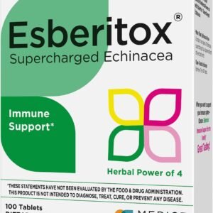 Supercharged Echinacea – 100 Tablets – Immune Support Herbal Supplement with Wild Indigo Root & Purple Coneflower – Clinically Tested – Made in Germany