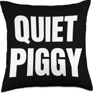 Quiet Piggy Viral Moment Air Force One November 2025 Throw Pillow