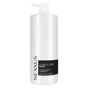 Nexxus Clean and Pure Conditioner, With ProteinFusion, Nourished Hair Care Silicone, Dye And Paraben Free 33.8 oz