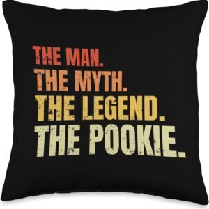 Funny Pookie Viral Meme Humor Joke Parody Gen Z Trendy 2026 Throw Pillow