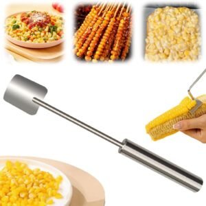 Corn Peeler Corn Peeler for Corn on The Cob,Upgrade Corn Cob Stripper Cutter Remover Kitchen Indoor,Corn Peelers on The Cobs Holders for Women Home Dining Enthusiasts Gadget (1 pack)