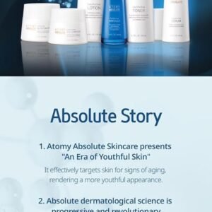 Absolute Skincare Set - Toner, Ampoule, Serum, Lotion, Eye-Complex, Nutrition Cream | Korean Skincare l Moisturizer