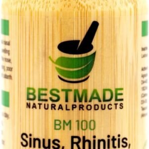 Bestmade Natural Products Stuffy Nose & Sinus Support BM100 – Nasal Discomfort, Runny Nose, Sneezing, Itching, and Seasonal Allergies, 350 Pellets