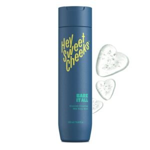 BHA Salicylic Acid Body Wash with Oat Milk, Blemish Body Wash for Back Blemishes, Bacne, Cleanser for Clear, Smooth Skin, Bare It All, 9.64 oz