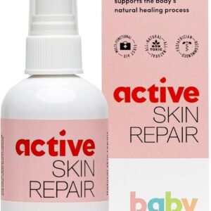 Active Skin Repair Natural, Non-Toxic, No Sting Baby Spray First Aid Safe For Use on Diaper Rash, Baby Acne, Eczema, Cuts, Wounds, Scrapes, and Other Skin Irritations (3 oz. Spray)