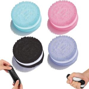 Handmade Silicone Stress Relief Squishy Toy, 2025 New Ultra Soft Decompression Venting Anxiety and Relaxation Perfect Desk Accessory (4PCS)