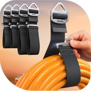 Stocking Stuffers for Men 2025, One Hand Operate [1s Tighten by Gravity] Extension Cord Holder Organizer, Hose Rope Storage Straps, Garage Organization Gadgets Tools, Christmas Gifts for Adults