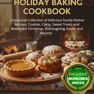 THE COMPLETE HOLIDAY BAKING COOKBOOK : A Seasonal Collection of Delicious Family Festive Recipes, Cookies, Cakes, Sweet Treats and Breads for Christmas, Thanksgiving, Easter and Beyond.