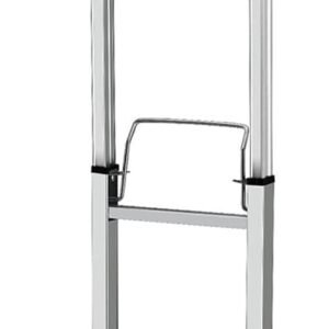 Folding Hand Truck Dolly, Foldable Sack Truck Long Telescoping Handle Portable Dolly Cart Non-Slip Multifunctional for Moving and Travel