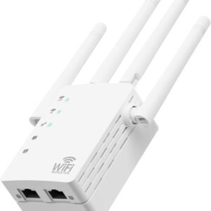 2026 WiFi Extender Signal Booster for Home, 10X Faster New Wireless Long Range Amplifier, Covers up to 13888 sq.ft, WiFi Repeater with Ethernet Port & EasyMesh, Easy Setup
