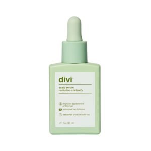 Divi Scalp Serum for Thinning Hair Clinically Tested, Non-Greasy Formula with Amino Acids, Caffeine & Rosemary Oil Promotes Healthy Scalp & Fuller-Looking Hair, Reduces Oil & Product Buildup