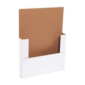 Boxes Fast Small Business Packaging, Shipping Box 14.25"L x 11.25"W x 2"H Bulk | Foldable Cardboard, Gift, Storage, Large, White Corrugated Boxes