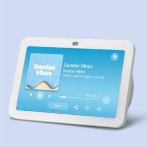 Amazon Echo Show 8, With Spatial Audio and Alexa+ Early Access, Smart Home Hub, ideal for open living spaces, Glacier White