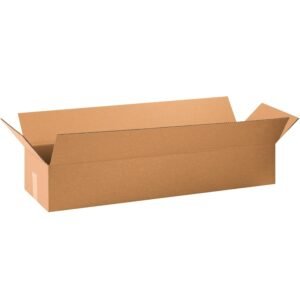 BOXES FAST 34x10x6 Long Corrugated Boxes, Long, 34L x 10W x 6H, Pack of 10 | Shipping, Packaging, Moving, Storage Box for Home or Business, Strong Wholesale Bulk Boxes