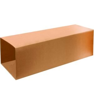 Boxes Fast BFT161640INNER Telescoping Inner Cardboard Shipping Boxes, 16" x 16" x 40", Adjustable Corrugated Tall Cartons, Kraft (Pack of 10)