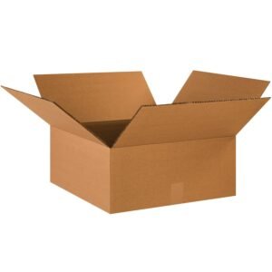 Boxes Fast 20" x 20" x 8" Double Wall Corrugated, Heavy-Duty Cardboard Boxes, BFHD20208DW, for Shipping, Packing, Moving and Storage, Kraft (Pack of 10)