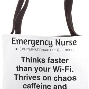 Emergency Nurse Tote Bag