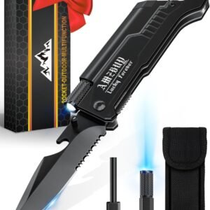 Stocking Stuffers for Men Dad Gifts 7-In-1 Multi Tool Camping Fishing Multitool Gadgets Birthday Christmas Gift for Women Adults Him Boyfriend Husband