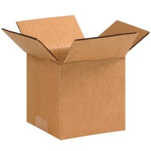 Boxes Fast | Shipping Boxes Small 5"L x 5"W x 5"H, 25-Pack | Corrugated Cardboard Box for Packing, Moving and Storage